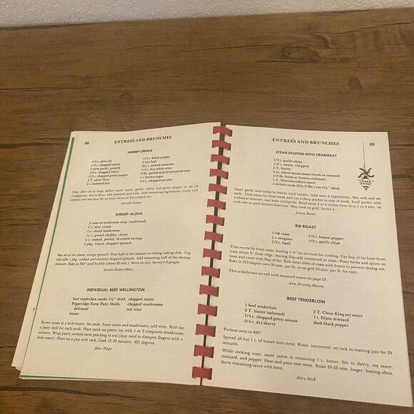 VTG Susan Chrane 1978 Regional Cookbook Local Comb Christmas - Picture 7 of 10